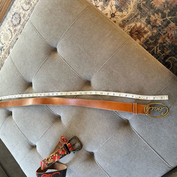 Rare Coach leather belt main image 6